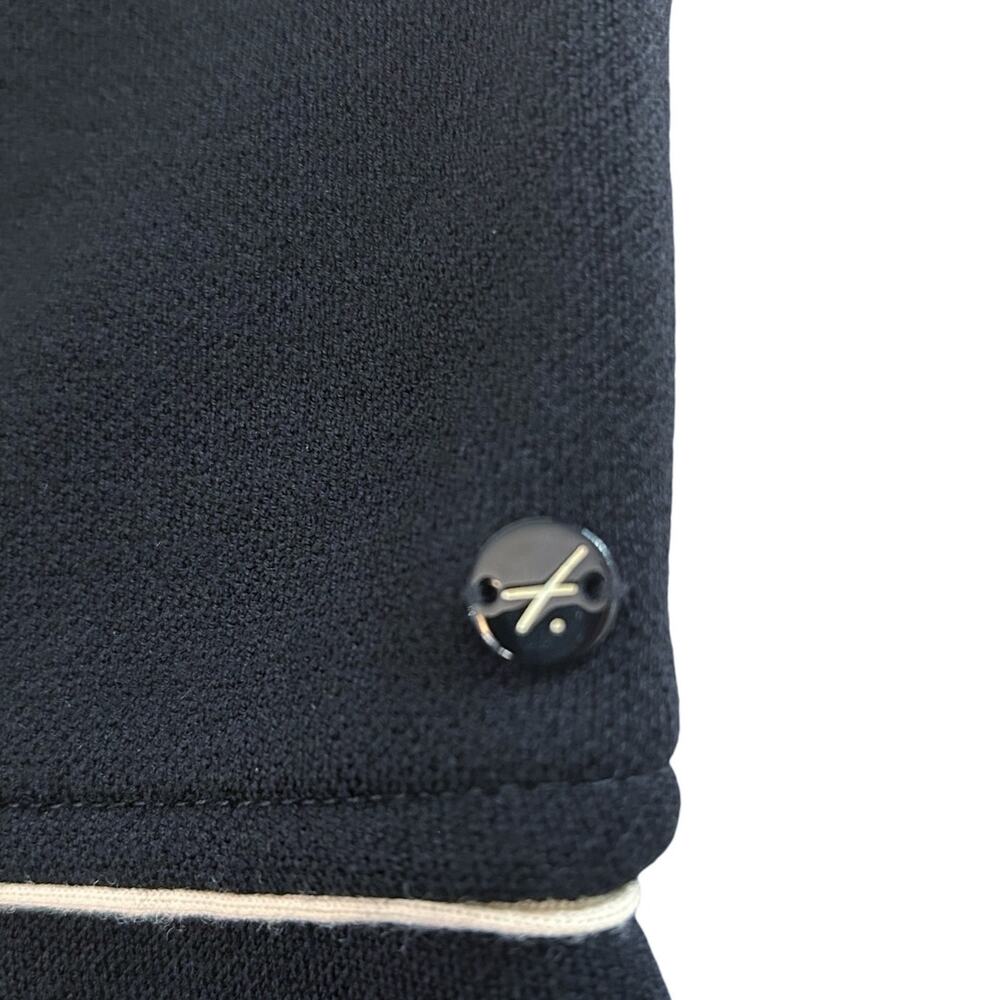 Falconeri Black Wool Wide Leg Sleeveless Jumpsuit M - Picture 9 of 14
